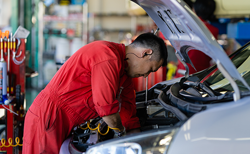 完成検査の様子