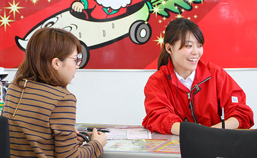 アフターフォローの様子